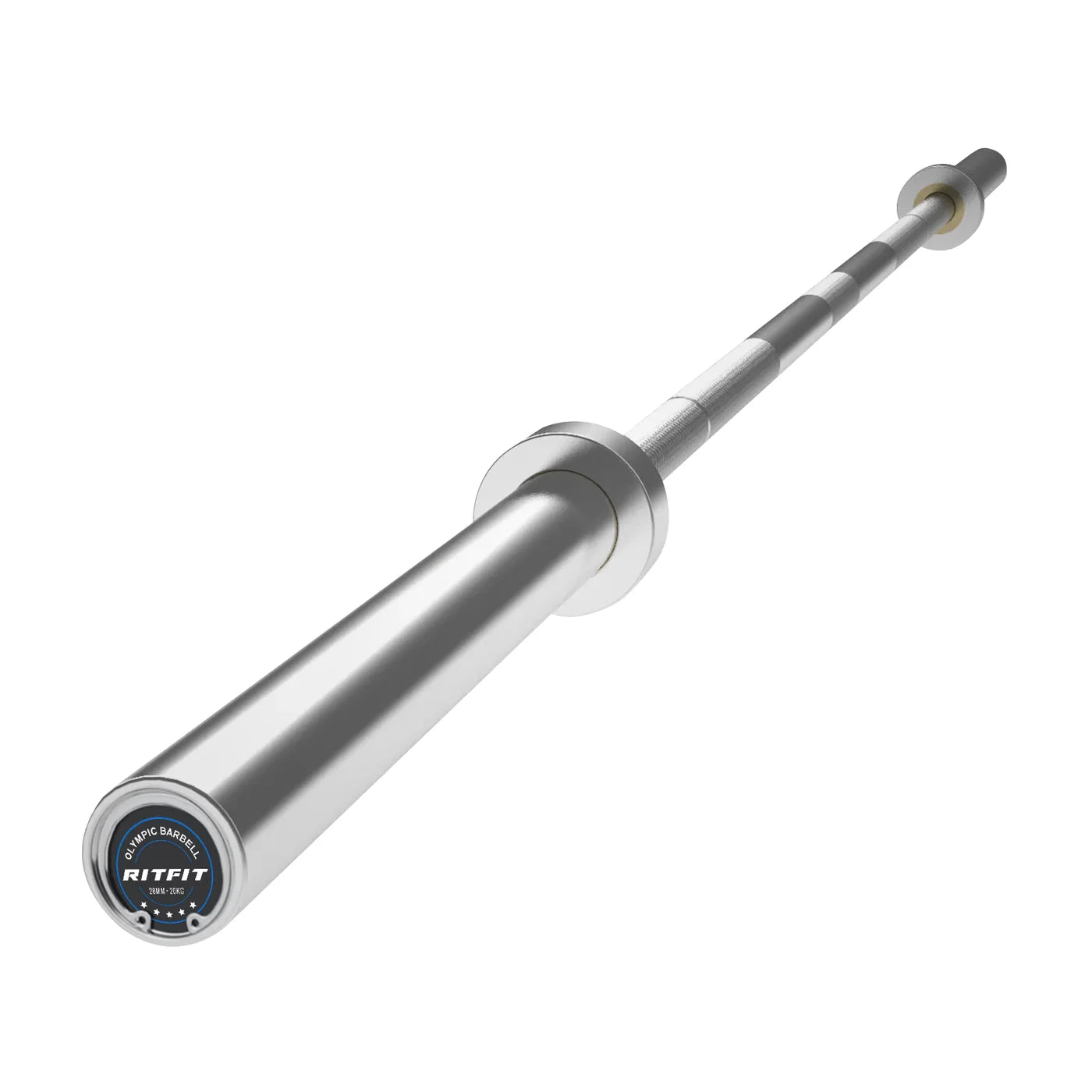 RitFit 7FT Olympic Barbell Bar 2'' Weight Lifting Bar