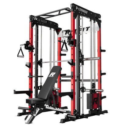 RitFit M1 PRO Smith Machine Weight Stack Home Gym Package