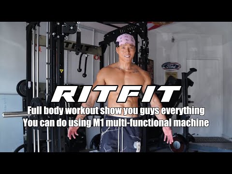 RitFit M1 PRO Smith Machine Home Gym Package Comprehensive All-In-One Workout System